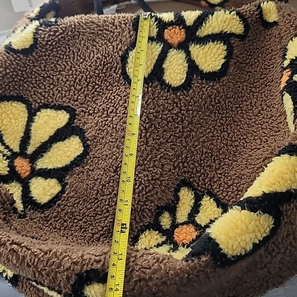 Lazy Oaf Flower Fleece Hoodie And Bag Set - Picture 12 of 13